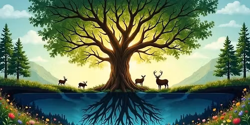 New Moon Tree of Life Mixed Media Workshop with Danielle Delloiacono