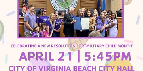 Month of the Military Child Resolution