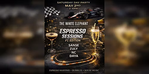 Espresso Sessions: F1 Edition | Espresso Martinis + House Music