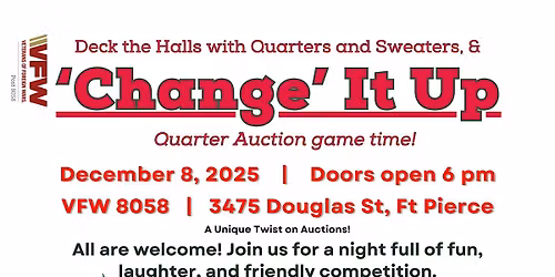 Change It Up \u2013 Quarter Auction Game Night