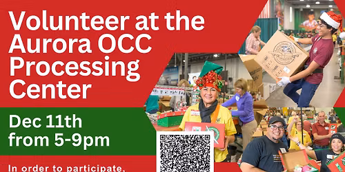 Volunteering at the OCC Processing Center