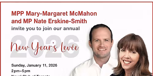 Beaches-East York New Years Levee