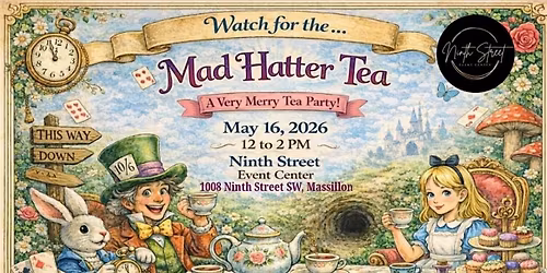 Mad Hatter Tea Party for Ages 3-12