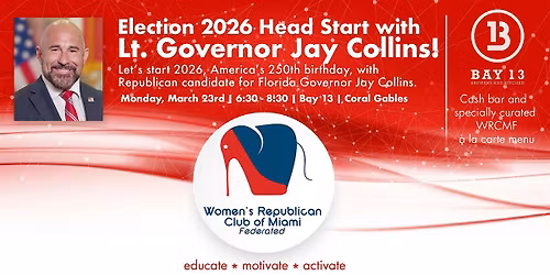 Election 2026 with Lt.Governor Jay Collins