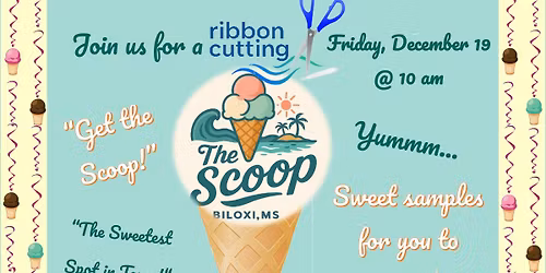 Ribbon Cutting @ The Scoop!