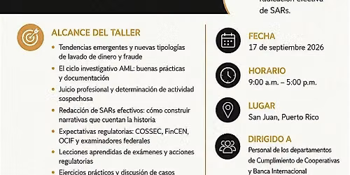 SARs 360\u00b0 - De la Investigaci\u00f3n a la Narrativa que Marca la Diferencia