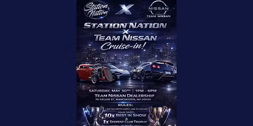 Team603speed Group Ride to Station Nation x Team Nissan Cruise In