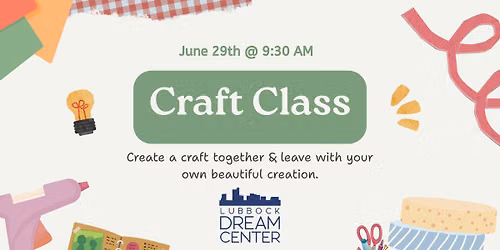 Action Family Craft Class