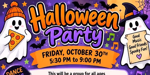 Annual Halloween Party, All ages welcome and family friendly