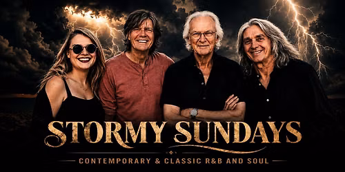 Stormy Sundays:  Live music with Soul, Rock & Iconic Hits at The Oval
