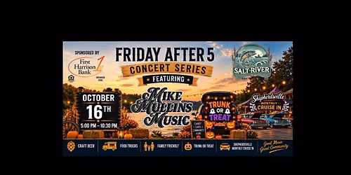 Friday After 5 W\/ Trunk or Treat