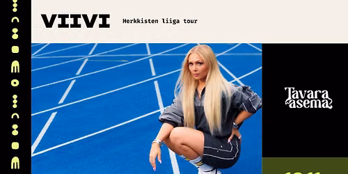 VIIVI - Herkkisten liiga tour PE 13.11. | Tavara-asema