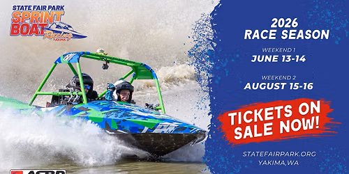 Sprint Boat Racing at State Fair Park — 1301 S Fair Ave, Yakima, WA, United States, Washington 98901