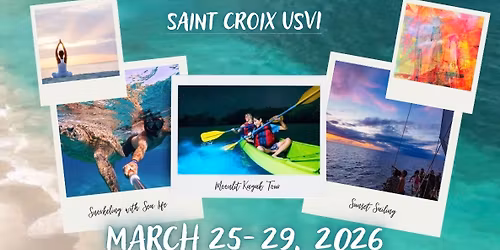 The Art of Play & Presence Retreat: Saint Croix, USVI | MAIN PROPERTY SOLD OUT | 4 SPOTS OFF