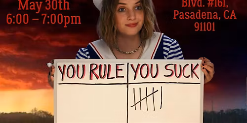 Stranger Things Trivia Night at The Open Book Pasadena