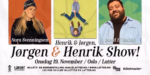 Henrik & J\u00f8rgen, J\u00f8rgen & Henrik Show