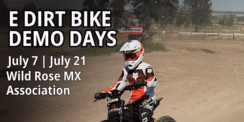 E Dirt Bike Demo Day