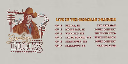 Zachary Lucky with Special Guest Mary Liv