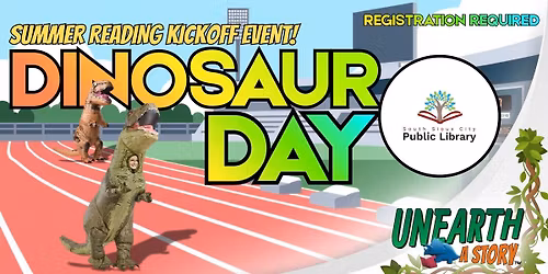 DINOSAUR DAY:  Summer Reading Kick-Off Event!
