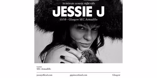 Jessie J Glasgow Tickets