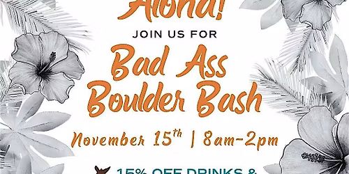 Bad Ass Boulder Bash