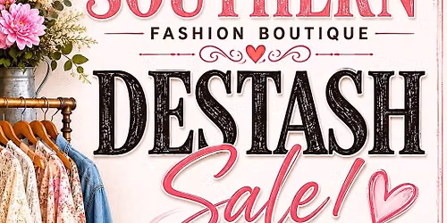 Something Southern Destash Sale Save the Date