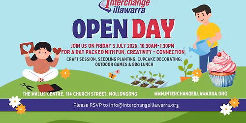 Interchange Illawarra Open Day 2026