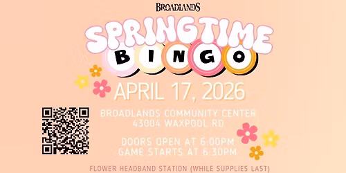 Springtime Bingo