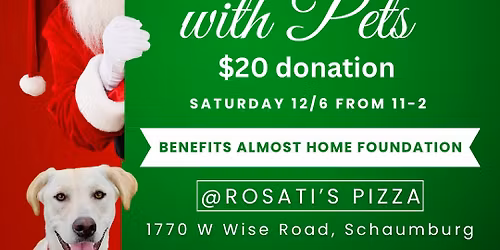 Santa Pics with Pets 