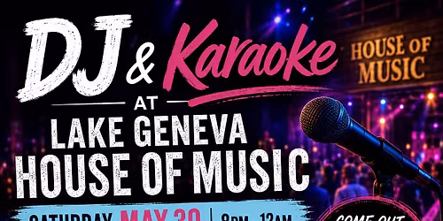 DJ KAli @ Lake Geneva House of Music!