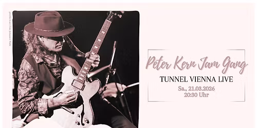 Peter Kern Jam Gang im Tunnel Vienna Live