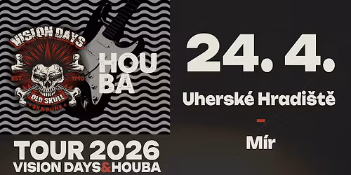 HOUBA | VISION DAYS | Klub M\u00edr, Uhersk\u00e9 Hradi\u0161t\u011b