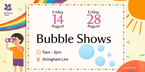 Bubble Shows | Summer at Attingham