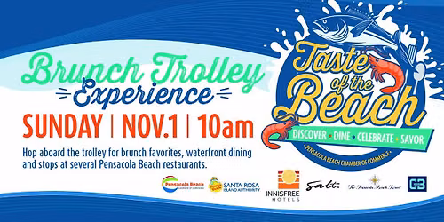 2026 Taste of the Beach Brunch Trolley Experience