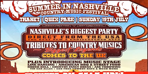 Summer In Nashville - Thanet 2026