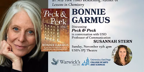 Bonnie Garmus discussing PECK & PECK