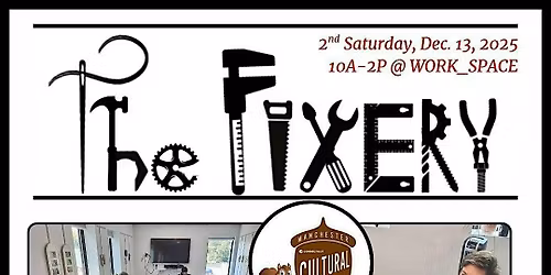 Book a time for a volunteer to fix your small appliance, bike