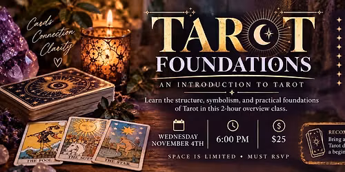 Tarot Foundations - An Introduction to Tarot