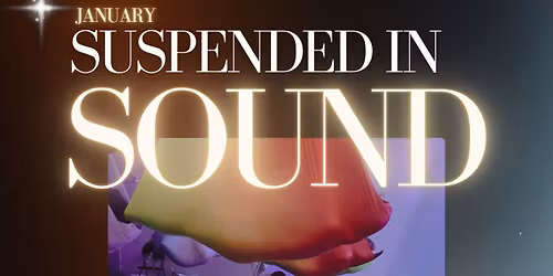 Suspended in Sound - an aerial sound bath experience