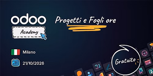 Odoo Academy Progetti e Fogli ore - Milano