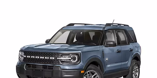 White Ford Bronco