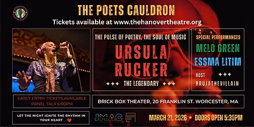 The Poets Cauldron Presents Ursula Rucker