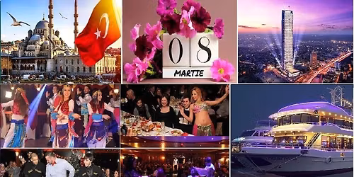 8 MARTIE, la ISTANBUL : Croaziera pe BOSFOR, cina si dans traditional