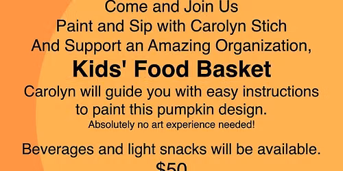 Paint & Sip for Kids' Food Basket