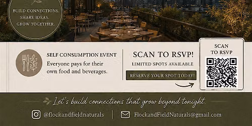 The Elevated Table: A Rooftop Networking Dinner