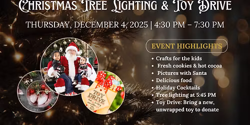 Christmas Tree Lighting & Toy Drive