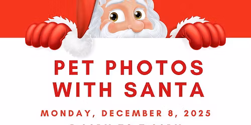 Pet Photos with Santa