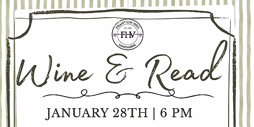 January Wine and Read