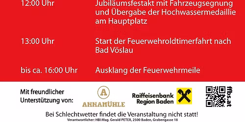 160 Jahre FF Baden-Stadt
