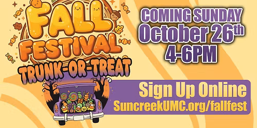 Candy, Costumes, Games & Chili - Fall Festival at Suncreek in Allen with Trunk or Treat